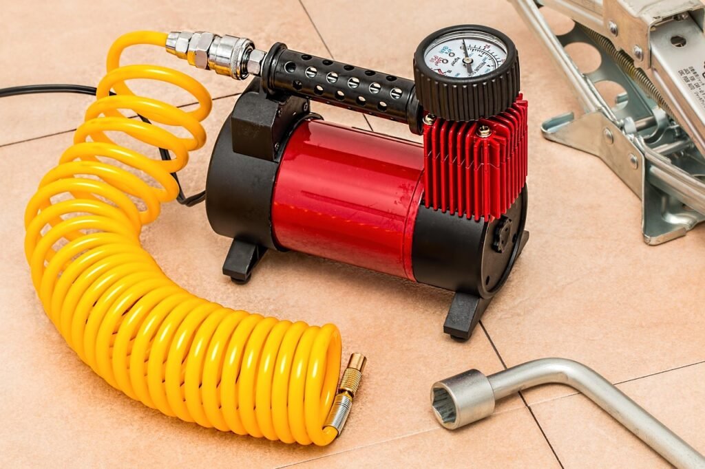 Reifendruck Wohnmobil Tire pump